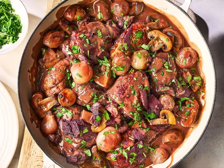 French Food Coq au Vin