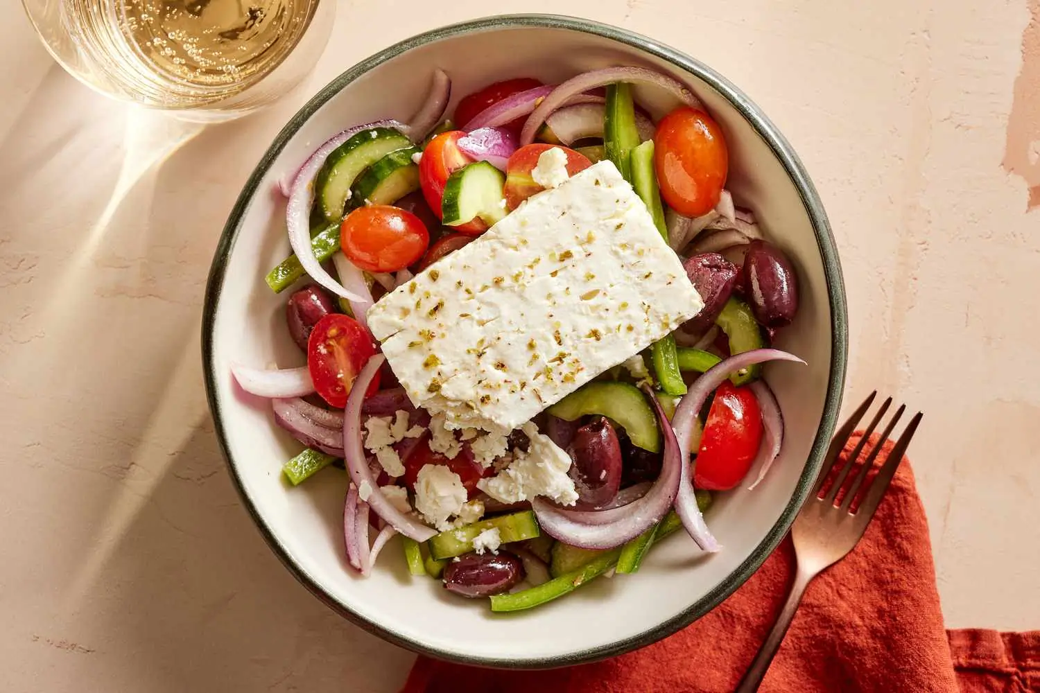 Mediterranean Food Greek Salad